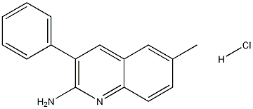 2-Amino-6-methyl-3-phenylquinoline hydrochloride CAS#: 1171861-71-4