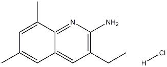 2-Amino-6,8-dimethyl-3-ethylquinoline hydrochloride CAS#: 1170524-35-2