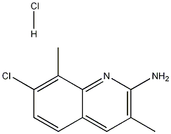 2-Amino-7-chloro-3,8-dimethylquinoline hydrochloride CAS#: 1172753-25-1