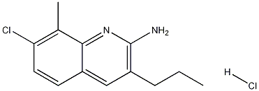 2-Amino-7-chloro-8-methyl-3-propylquinoline hydrochloride CAS#: 1172247-54-9