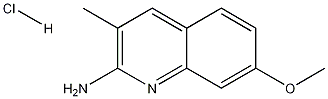 2-Amino-7-methoxy-3-methylquinoline hydrochloride CAS#: 1171863-09-4