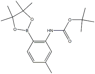 2-(BOC-Amino)-4-methylphenylboronic acid,pinacol CAS#: 1150561-75-3