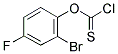 2-BROMO-4-FLUOROPHENYL CHLOROTHIOFORMATE CAS#: 1284227-56-0