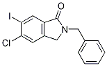 2-Benzyl-5-chloro-6-iodoisoindolin-1-one CAS#: 1262415-84-8