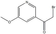 2-BroMo-1-(5-Methoxy-pyridin-3-yl)-ethanone CAS#: 1196145-15-9