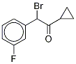 2-BroMo-1-cyclopropyl-2-(3-fluorophenyl)ethanone CAS#: 1359829-72-3