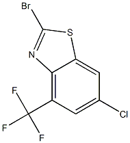 2-BroMo-6-chloro-4-trifluoroMethyl-benzothiazole CAS#: 1190311-64-8