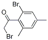 2-Bromo-1-(2-bromo-4,6-dimethylphenyl)ethanone CAS#: 1246471-30-6