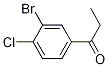 2-Bromo-1-chloro-4-(ethylcarbonyl)benzene CAS#: 1261527-19-8