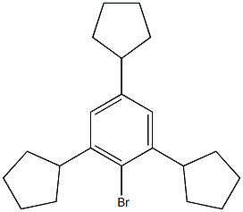 2-Bromo-1,3,5-tricyclopentylbenzene CAS#: 1352726-24-9