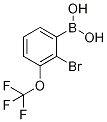 2-Bromo-3-(trifluoromethoxy)phenylboronic acid CAS#: 1309980-96-8