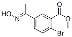 2-Bromo-5-(1-hydroxyimino-ethyl)-benzoic acid methyl ester CAS#: 1263287-74-6