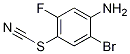 2-Bromo-5-fluoro-4-thiocyanatoaniline CAS#: 1133115-25-9