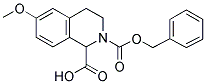 2-CBZ-6-METHOXY-3,4-DIHYDRO-1H-ISOQUINOLINE-1-CARBOXYLIC ACID CAS#: 1260637-46-4