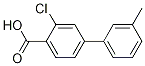 2-CHLORO-4-(3-METHYLPHENYL)BENZOIC ACID CAS#: 1237103-23-9