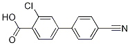 2-CHLORO-4-(4-CYANOPHENYL)BENZOIC ACID CAS#: 1261945-47-4
