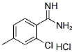 2-CHLORO-4-METHYL-BENZAMIDINE HYDROCHLORIDE CAS#: 1187929-09-4