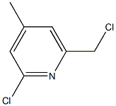 2-CHLORO-6-(CHLOROMETHYL)-4-METHYLPYRIDINE CAS#: 1227606-30-5