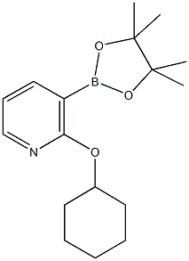 2-(CYCLOHEXYLOXY)PYRIDINE-3-BORONIC ACID PINACOL ESTER CAS#: 1073354-43-4