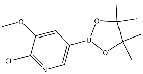 2-Chloro-3-methoxy-5-(4,4,5,5-tetramethyl-1,3,2-dioxaborolan-2-yl)pyridine CAS#: 1256360-28-7