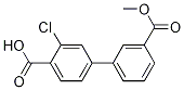 2-Chloro-4-(3-Methoxycarbonylphenyl)benzoic acid CAS#: 1262004-76-1