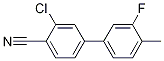 2-Chloro-4-(3-fluoro-4-Methylphenyl)benzonitrile CAS#: 1355247-63-0