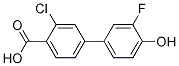 2-Chloro-4-(3-fluoro-4-hydroxyphenyl)benzoic acid CAS#: 1261972-19-3