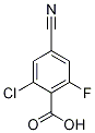 2-Chloro-4-cyano-6-fluorobenzoic acid CAS#: 1258298-29-1