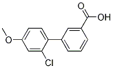 2'-Chloro-4'-methoxybiphenyl-3-carboxylic acid CAS#: 1215206-25-9