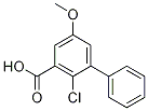 2-Chloro-5-Methoxybiphenyl-3-carboxylic acid CAS#: 1215205-42-7