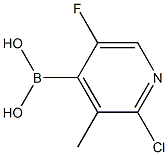 2-Chloro-5-fluoro-3-methylpyridine-4-boronic acid CAS#: 1072944-10-5