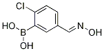 2-Chloro-5-(hydroxyiMinoMethyl)phenylboronic acid CAS#: 1272412-67-5