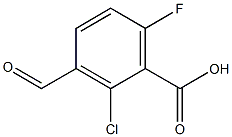 2-Chloro-6-fluoro-3-forMylbenzoic acid CAS#: 1131605-23-6