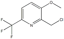 2-Chloromethyl-3-methoxy-6-(trifluoromethyl)pyridine CAS#: 1227606-47-4