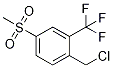 2-(Chloromethyl)-5-(methylsulfonyl)-benzotrifluoride CAS#: 1086389-83-4
