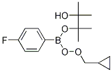 2-CyclopropylMethoxy-4-fluorophenylboronic acid pinacol ester CAS#: 1185836-96-7