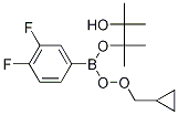 2-CyclopropylMethoxy-4,5-difluorophenylboronic acid pinacol ester CAS#: 1245816-08-3