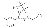 2-CyclopropylMethoxy-5-fluorophenylboronic acid pinacol ester CAS#: 1185836-97-8