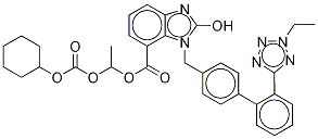 2-Desethoxy-2-hydroxy-2H-2-ethyl Candesartan Cilexetil CAS#: 1185256-03-4