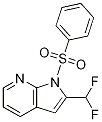 2-DifluoroMethyl-1-phenylsulfonyl-7-azaindole CAS#: 1363381-32-1