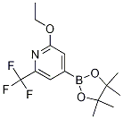 2-Ethoxy-4-(4,4,5,5-tetramethyl-1,3,2-dioxaborolan-2-yl)-6-(trifluoromethyl)pyridine CAS#: 1256359-30-4