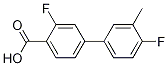 2-Fluoro-4-(4-fluoro-3-methylphenyl)benzoic acid CAS#: 1178450-95-7