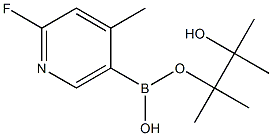 2-Fluoro-4-Methylpyridine-5-boronic acid pinacol ester CAS#: 1363192-17-9