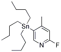 2-Fluoro-4-methyl-5-(tributylstannyl)pyridine CAS#: 1245816-06-1
