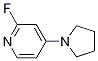 2-Fluoro-4-(pyrrolidin-1-yl)pyridine CAS#: 1352318-60-5