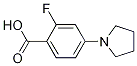 2-Fluoro-4-pyrrolidinobenzoic Acid CAS#: 1197193-14-8