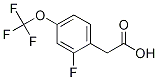 2-Fluoro-4-(trifluoroMethoxy)phenylacetic acid, 97% CAS#: 1240256-95-4
