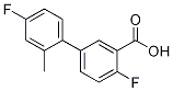 2-Fluoro-5-(4-fluoro-2-methylphenyl)benzoic acid CAS#: 1178482-85-3