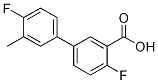 2-Fluoro-5-(4-fluoro-3-methylphenyl)benzoic acid CAS#: 1179676-15-3