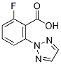2-Fluoro-6-(2H-1,2,3-triazol-2-yl)benzoic acid CAS#: 1186050-58-7